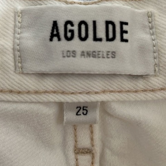 Agolde RileyHigh Rise Straight Jeans Size 25 - Picture 4 of 5